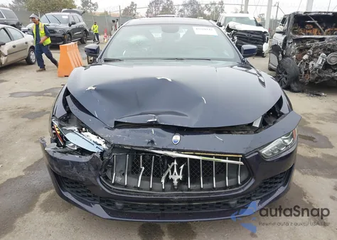 2019 Maserati Ghibli z USA, uszkodzony, nr VIN ZAM57XSA4K1325856